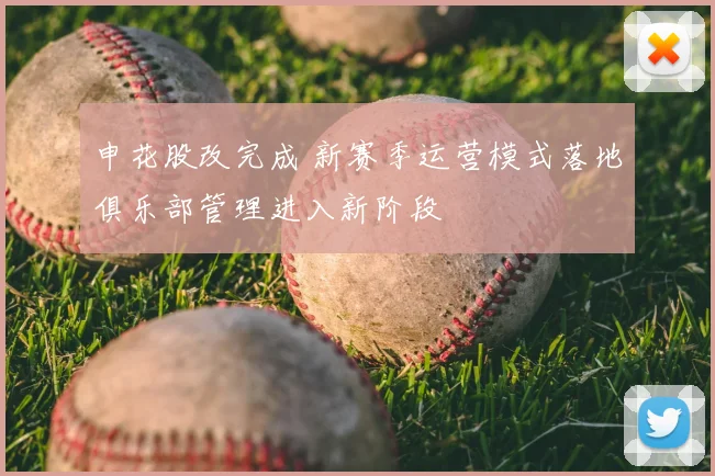 申花股改完成 新赛季运营模式落地俱乐部管理进入新阶段